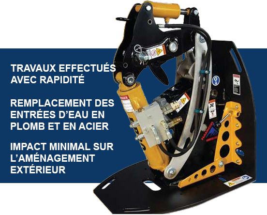 Avantages de confier le remplacement de votre entrée d'eau en plomb par la technique de tirage,
